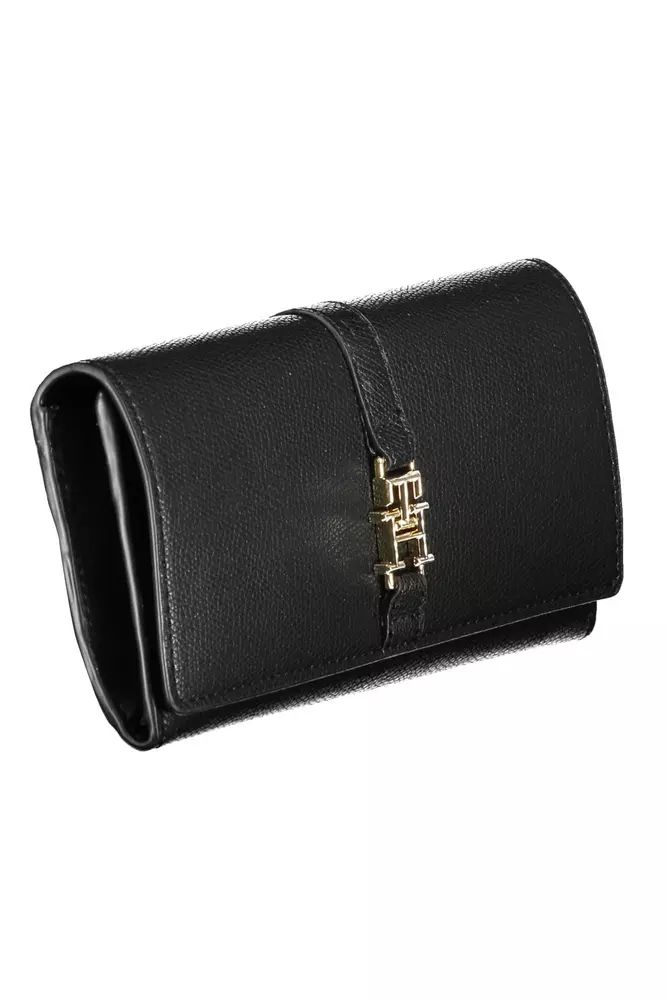 Tommy Hilfiger Black Polyethylene Wallet