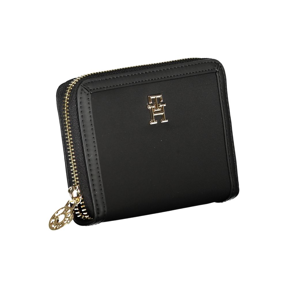 Tommy Hilfiger Black Polyester Wallet