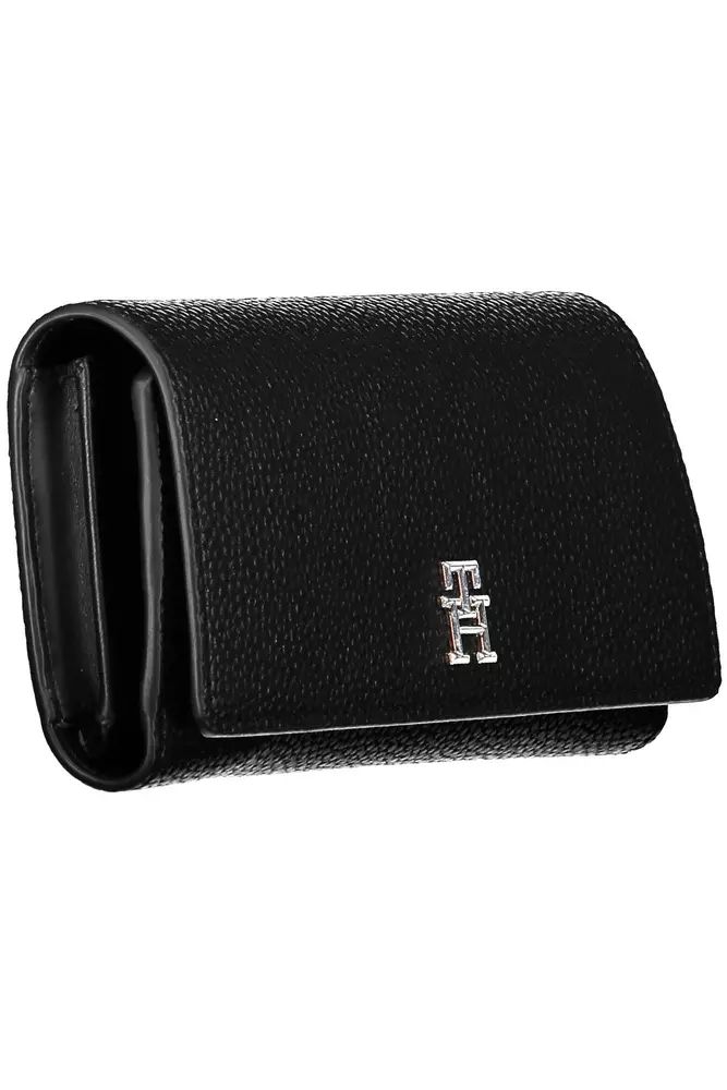 Tommy Hilfiger Black Polyethylene Wallet