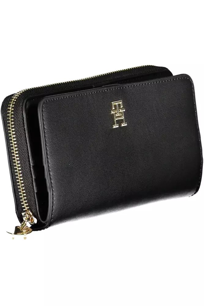 Tommy Hilfiger Black Polyethylene Wallet