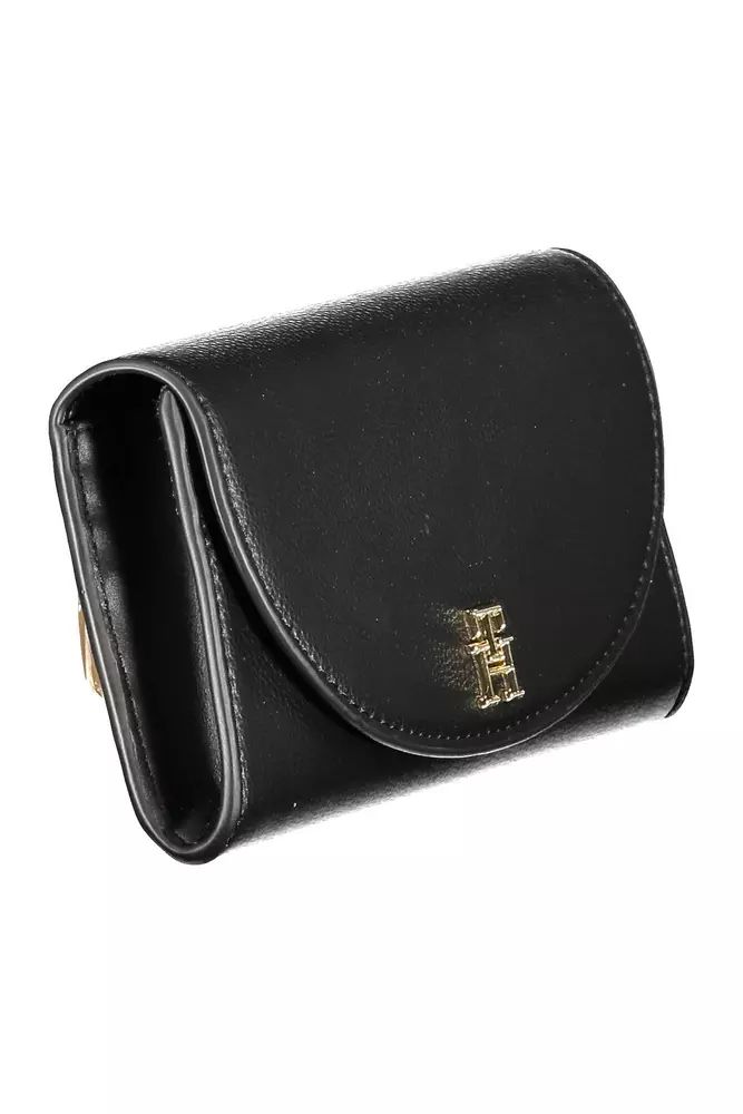 Tommy Hilfiger Black Polyethylene Wallet