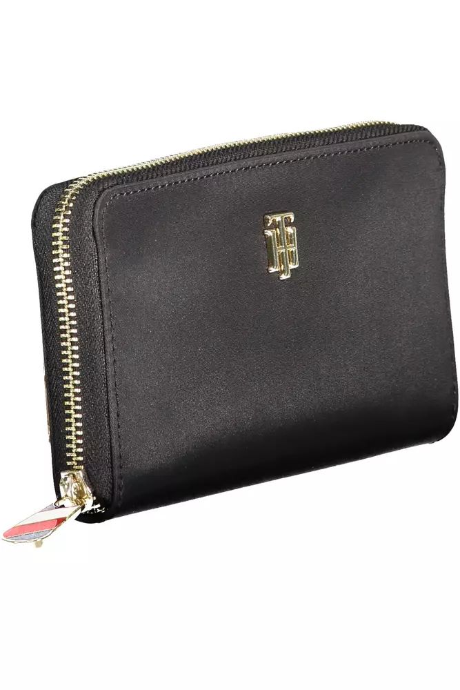 Tommy Hilfiger Black Nylon Wallet