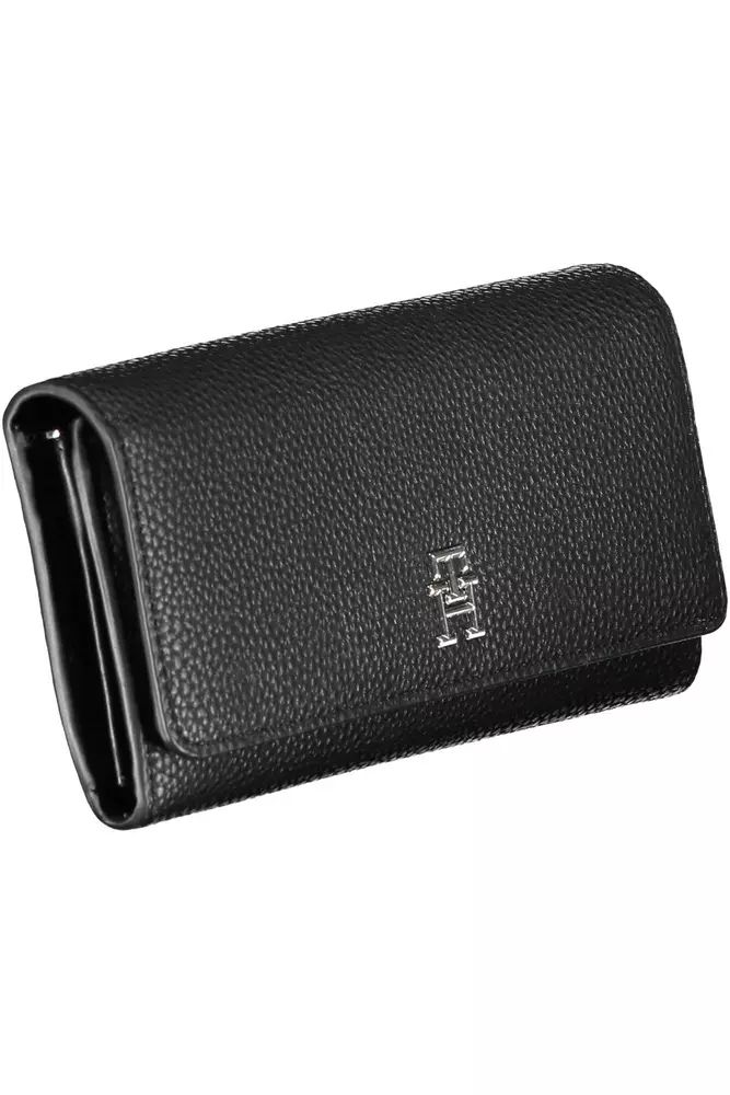 Tommy Hilfiger Black Polyethylene Wallet