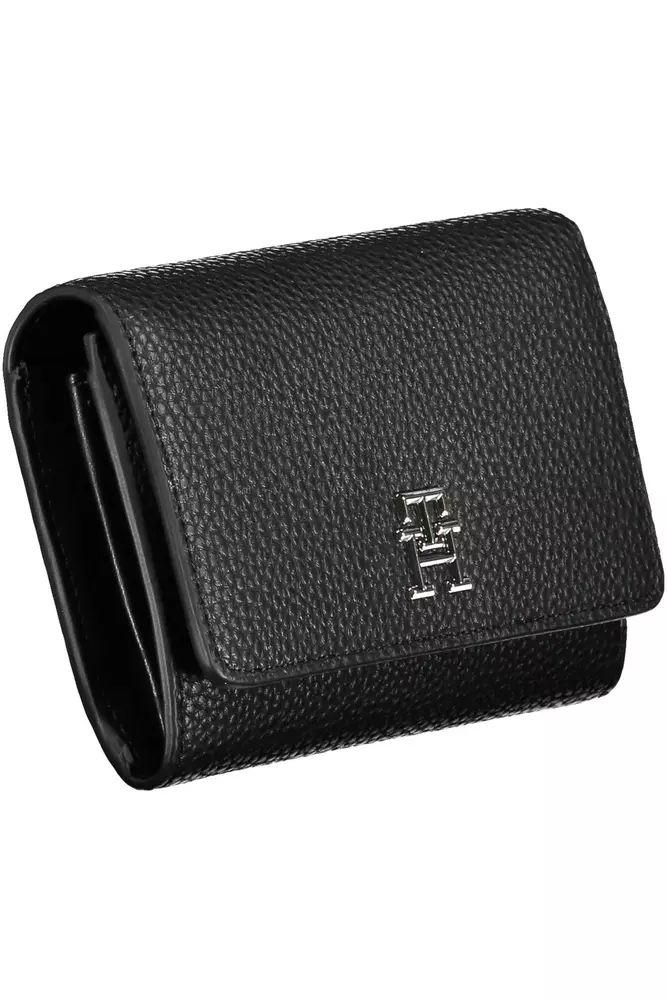 Tommy Hilfiger Black Polyethylene Wallet