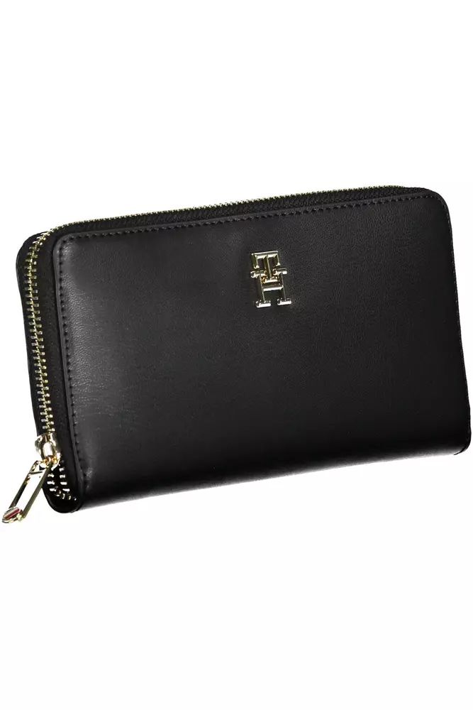 Tommy Hilfiger Black Polyethylene Wallet