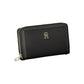 Tommy Hilfiger Black Polyester Wallet