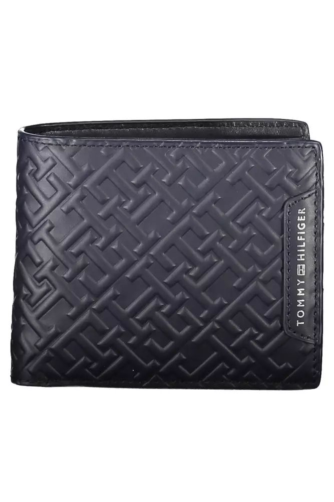 Tommy Hilfiger Blue Leather Wallet