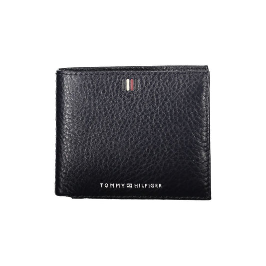 Tommy Hilfiger Blue Leather Wallet