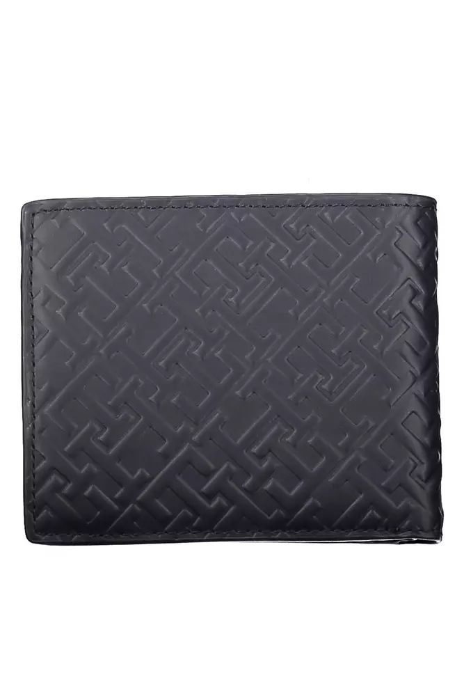 Tommy Hilfiger Blue Leather Wallet