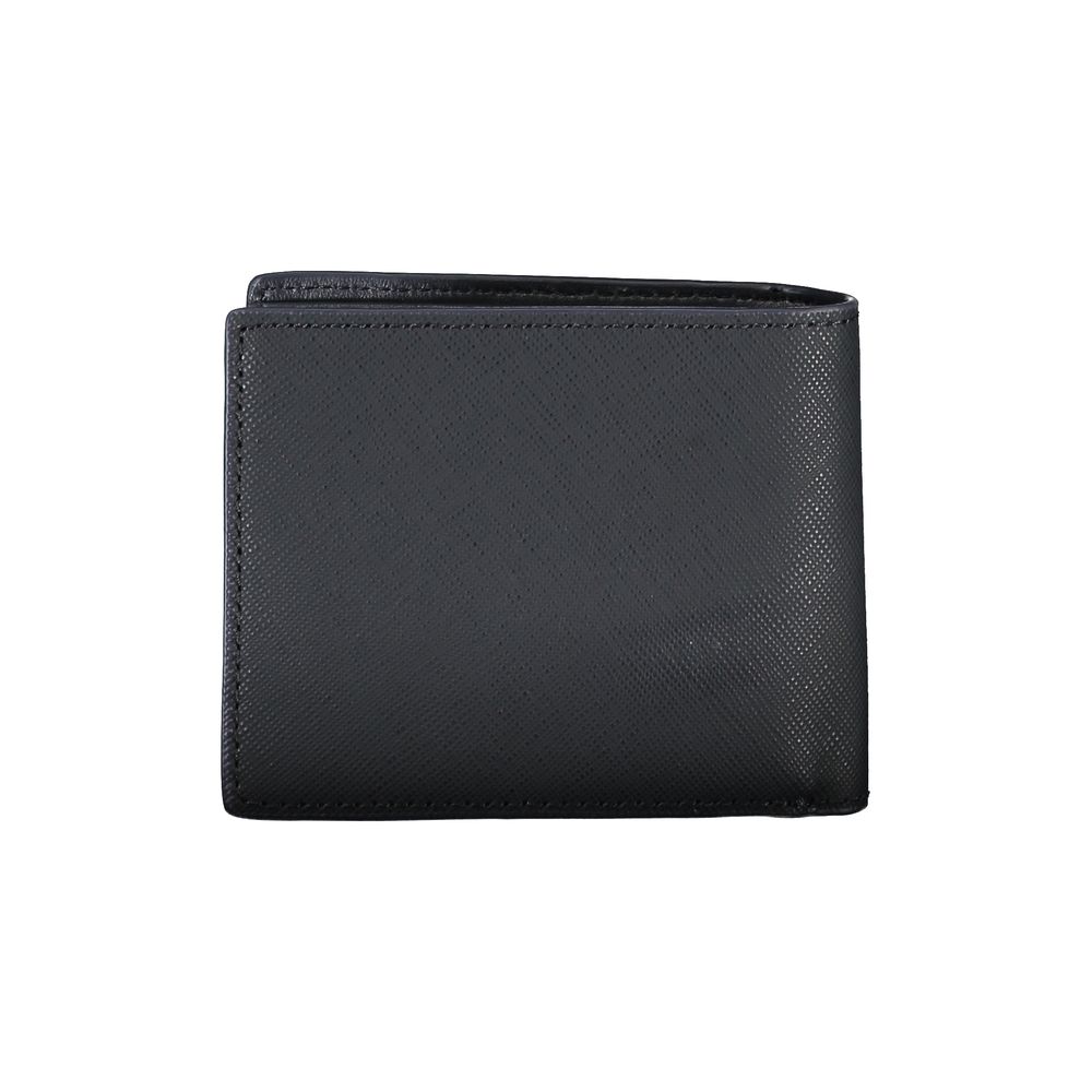 Tommy Hilfiger Blue Leather Wallet