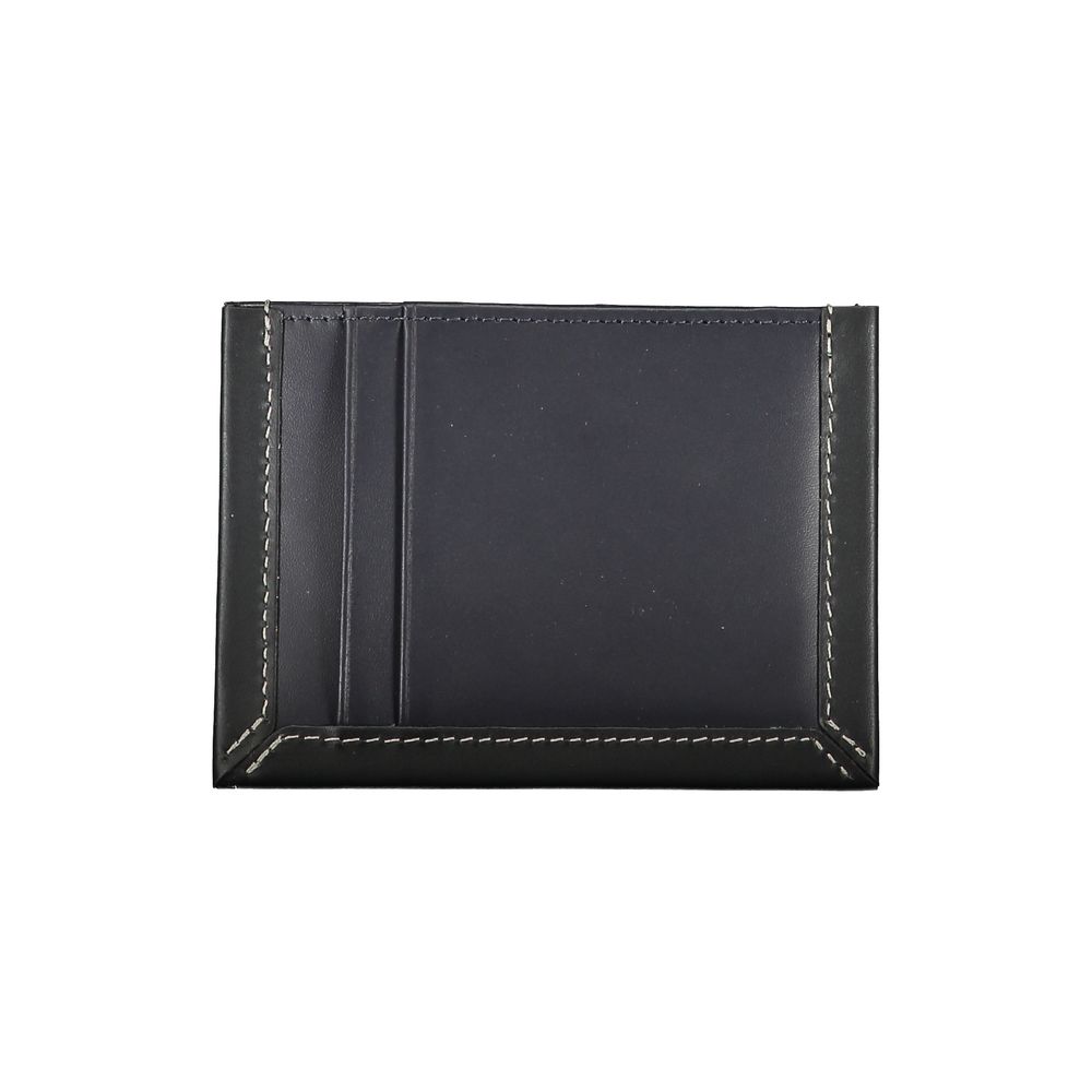 Tommy Hilfiger Blue Leather Wallet