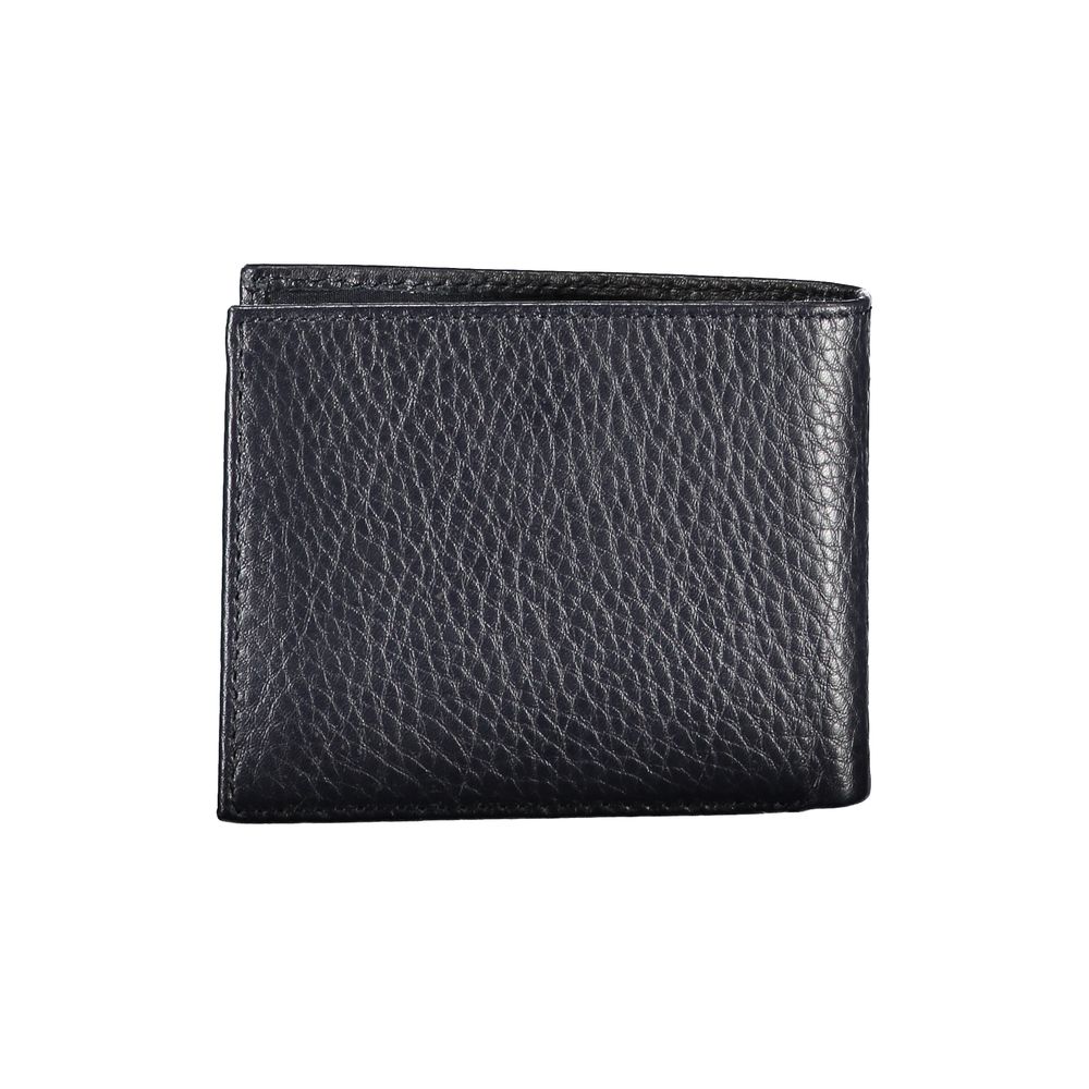 Tommy Hilfiger Blue Leather Wallet