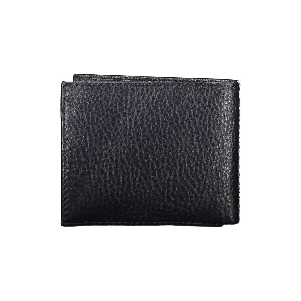 Tommy Hilfiger Blue Leather Wallet