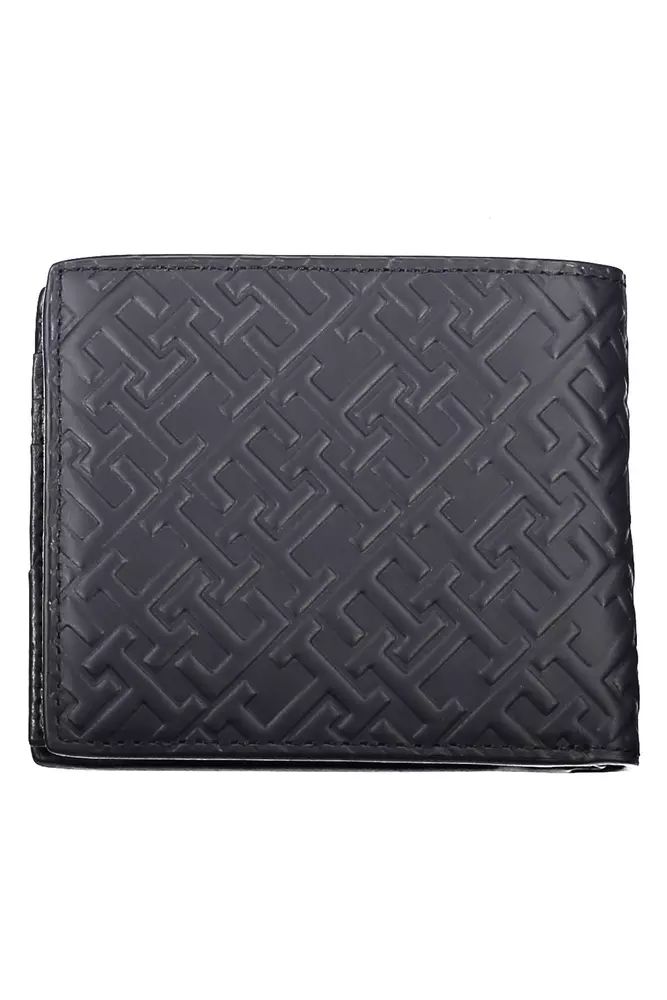 Tommy Hilfiger Blue Leather Wallet