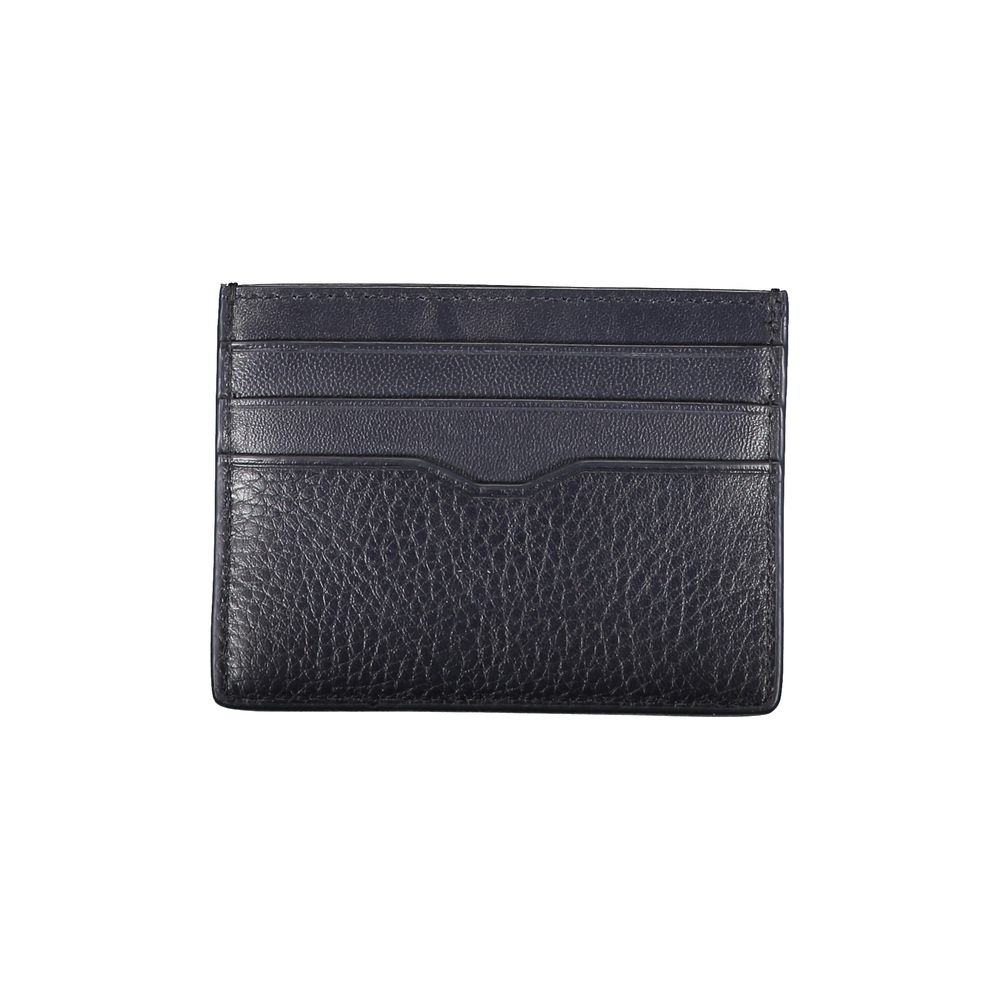 Tommy Hilfiger Blue Leather Wallet