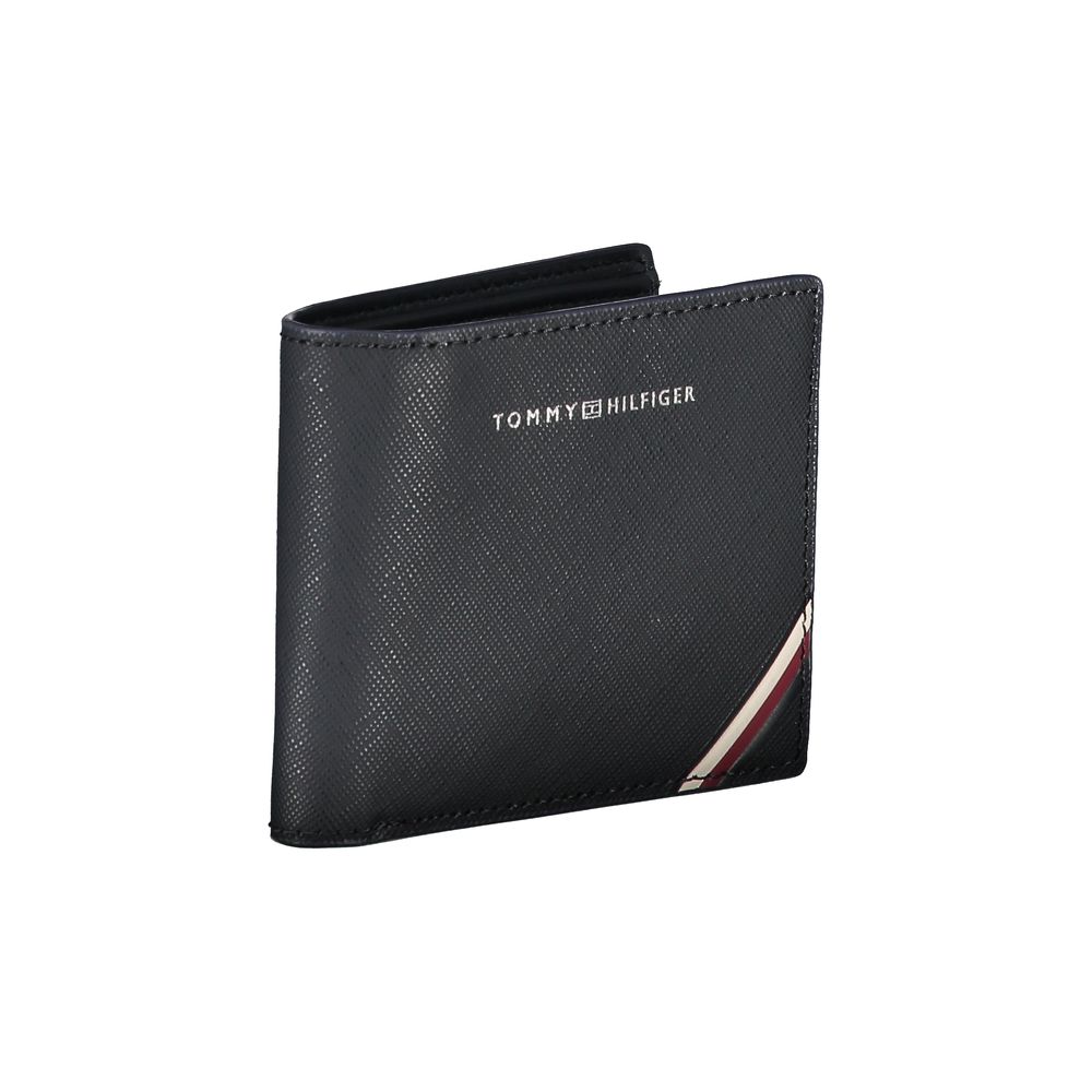 Tommy Hilfiger Blue Leather Wallet