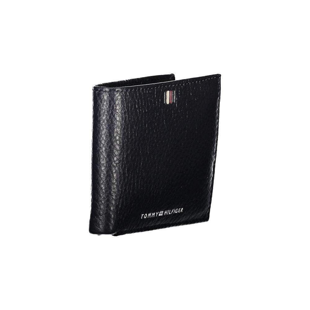 Tommy Hilfiger Blue Leather Wallet