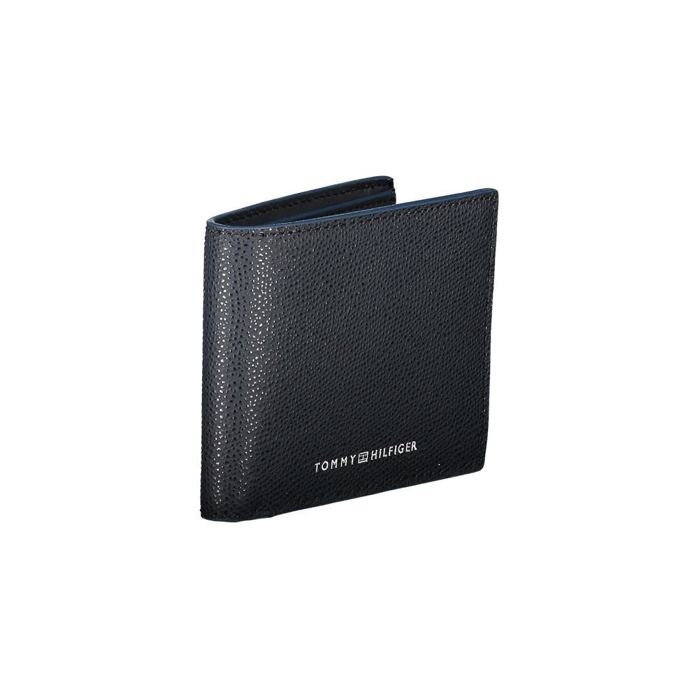 Tommy Hilfiger Blue Leather Wallet