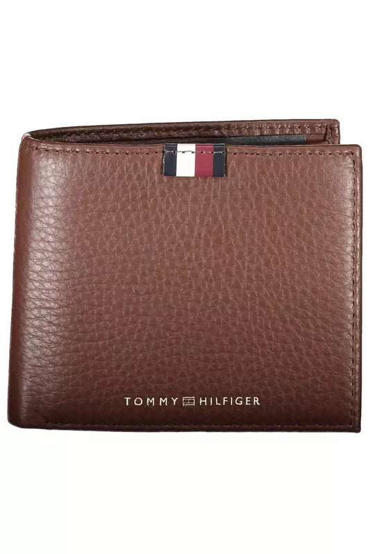 Tommy Hilfiger Brown Leather Wallet