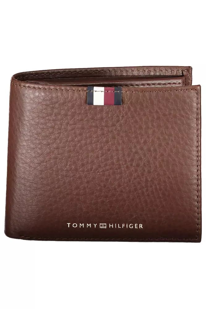 Tommy Hilfiger Brown Leather Wallet