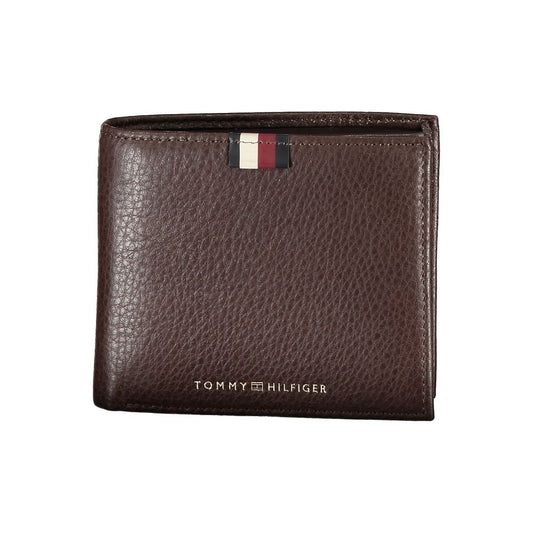 Tommy Hilfiger Brown Leather Wallet