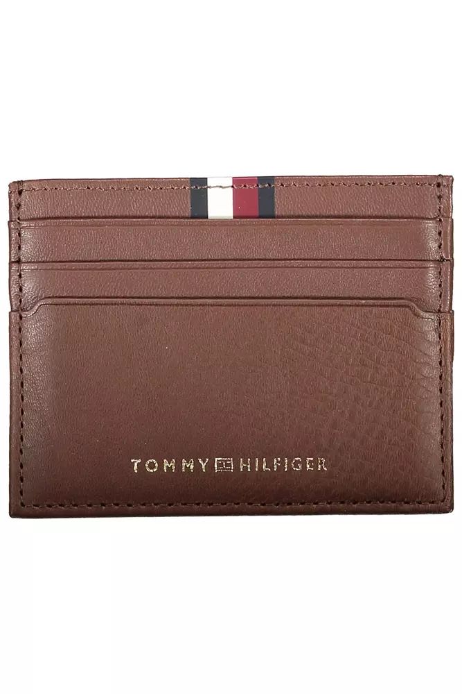 Tommy Hilfiger Brown Leather Wallet