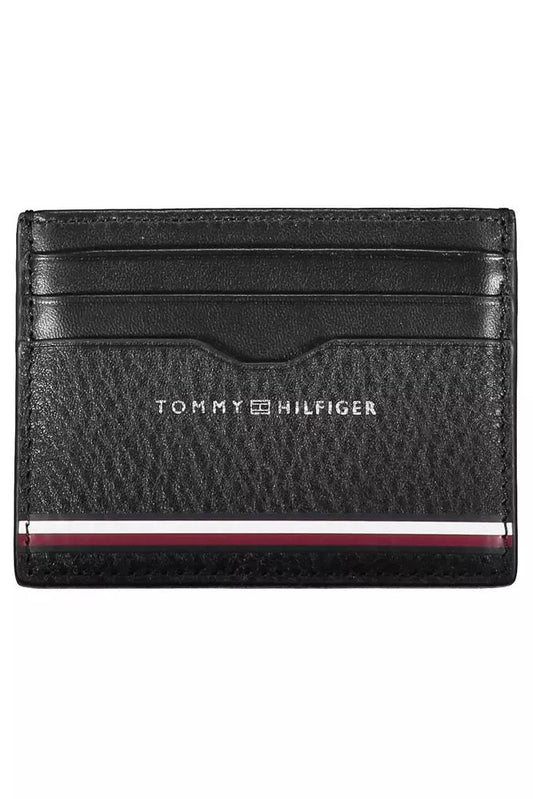 Tommy Hilfiger Black Leather Wallet