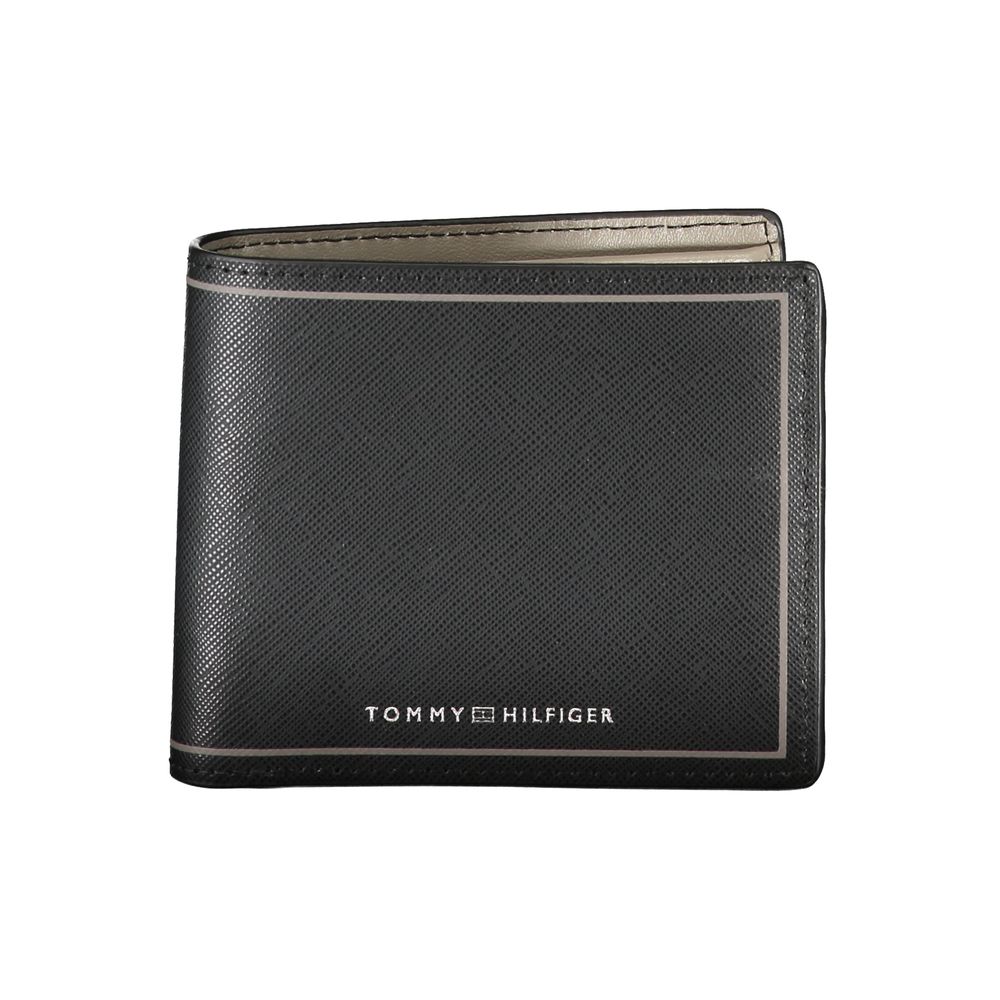 Tommy Hilfiger Black Leather Wallet