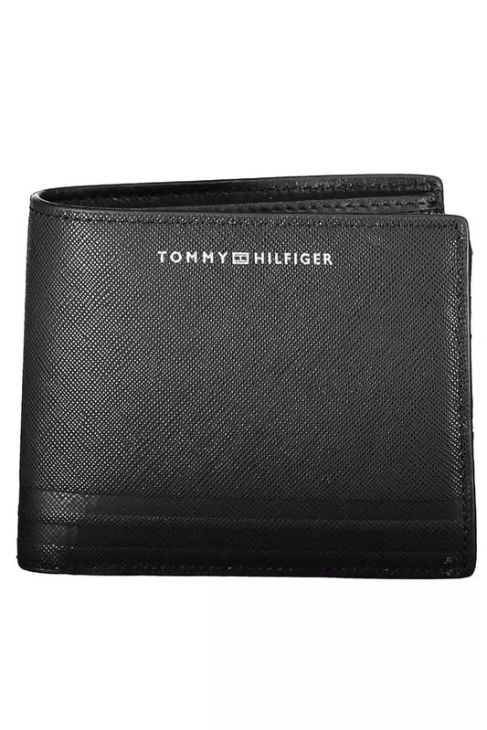 Tommy Hilfiger Black Leather Wallet