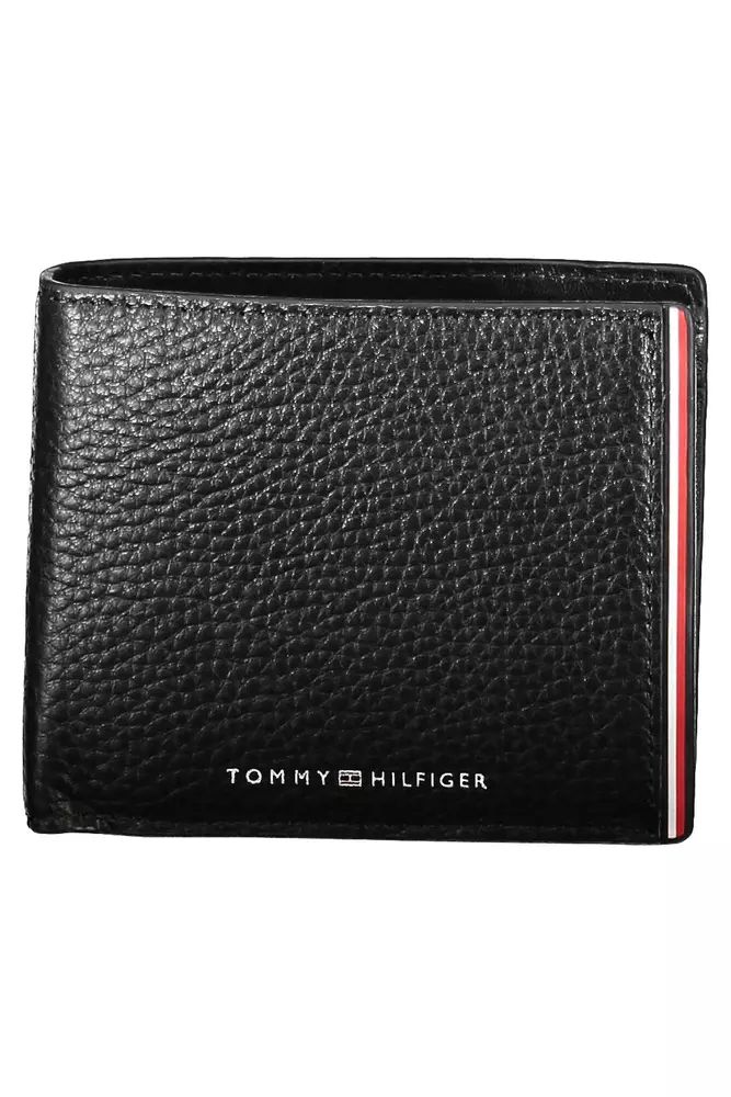 Tommy Hilfiger Black Leather Wallet