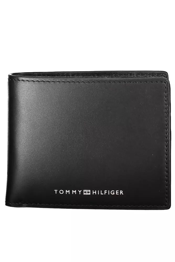 Tommy Hilfiger Black Leather Wallet