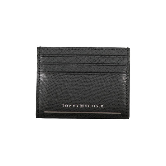 Tommy Hilfiger Black Leather Wallet