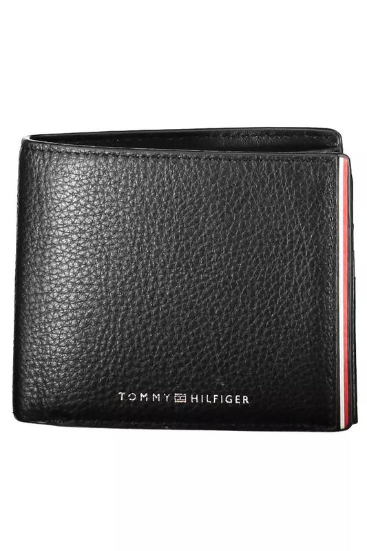 Tommy Hilfiger Black Leather Wallet