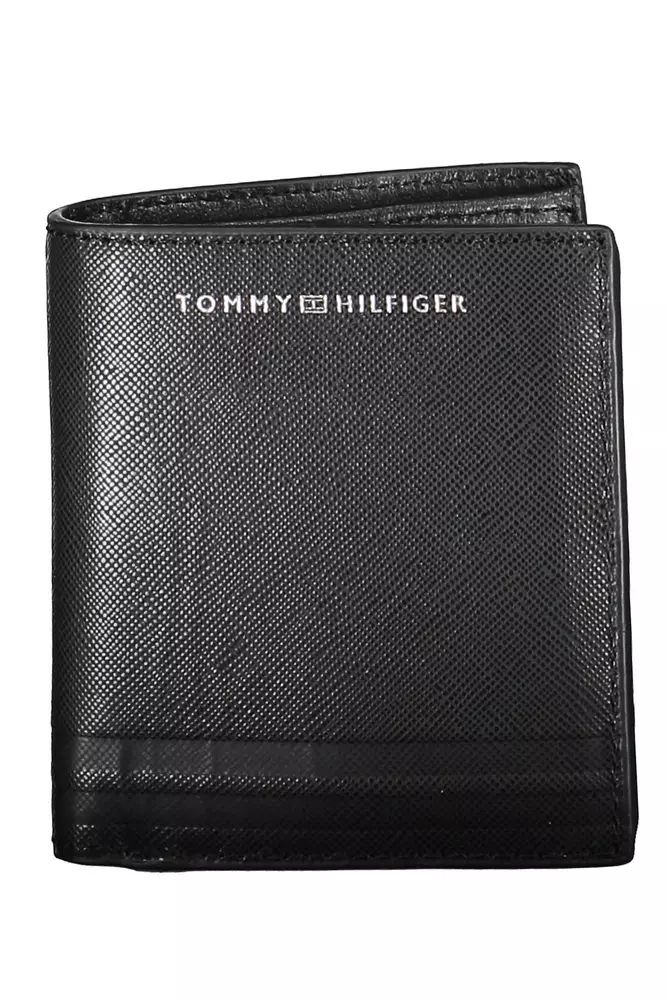 Tommy Hilfiger Black Leather Wallet