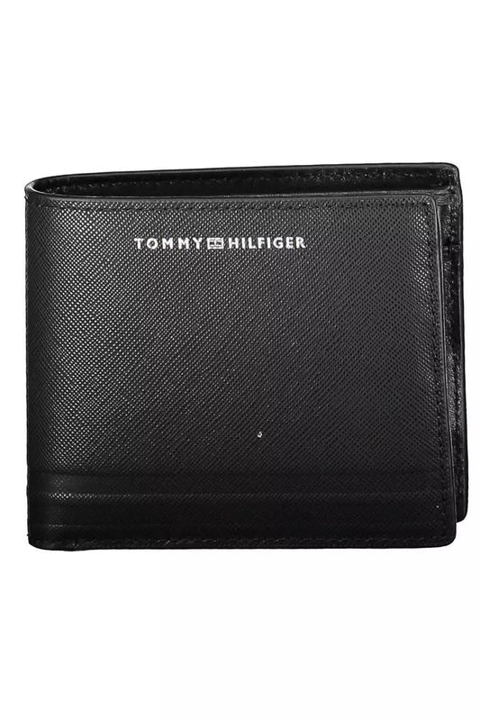 Tommy Hilfiger Black Leather Wallet