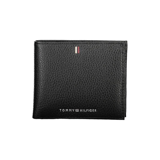 Tommy Hilfiger Black Leather Wallet