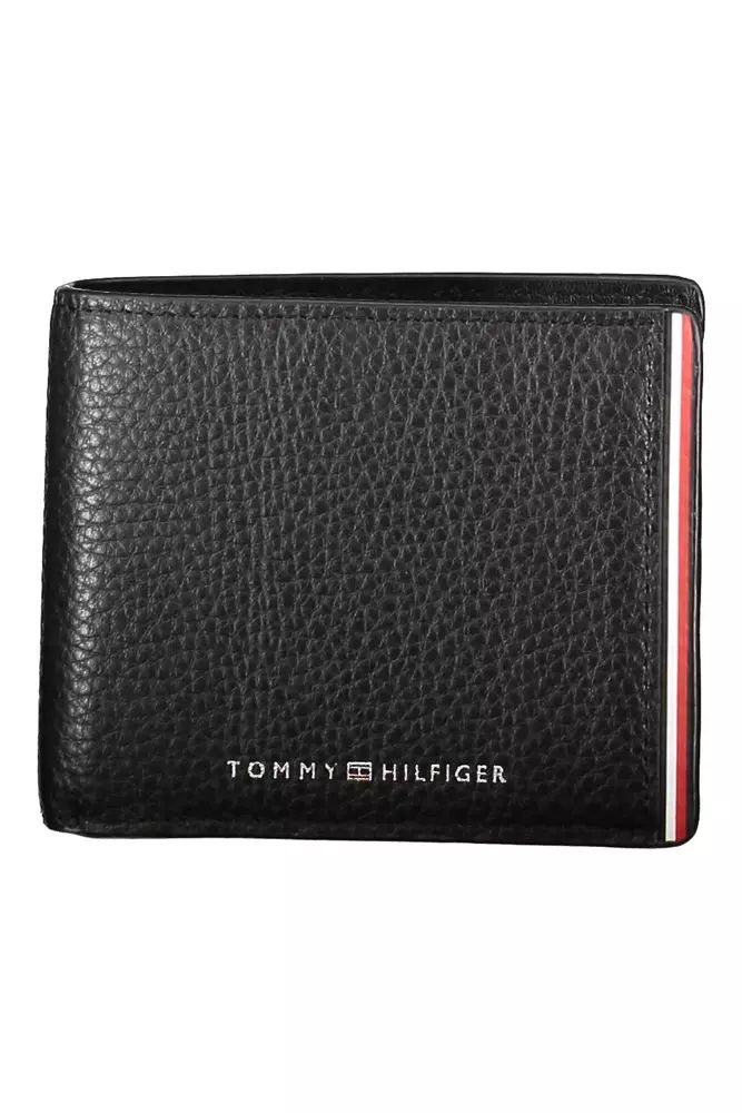 Tommy Hilfiger Black Leather Wallet