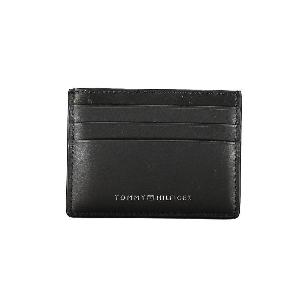 Tommy Hilfiger Black Leather Wallet