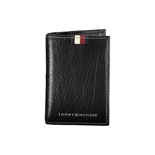 Tommy Hilfiger Black Leather Wallet