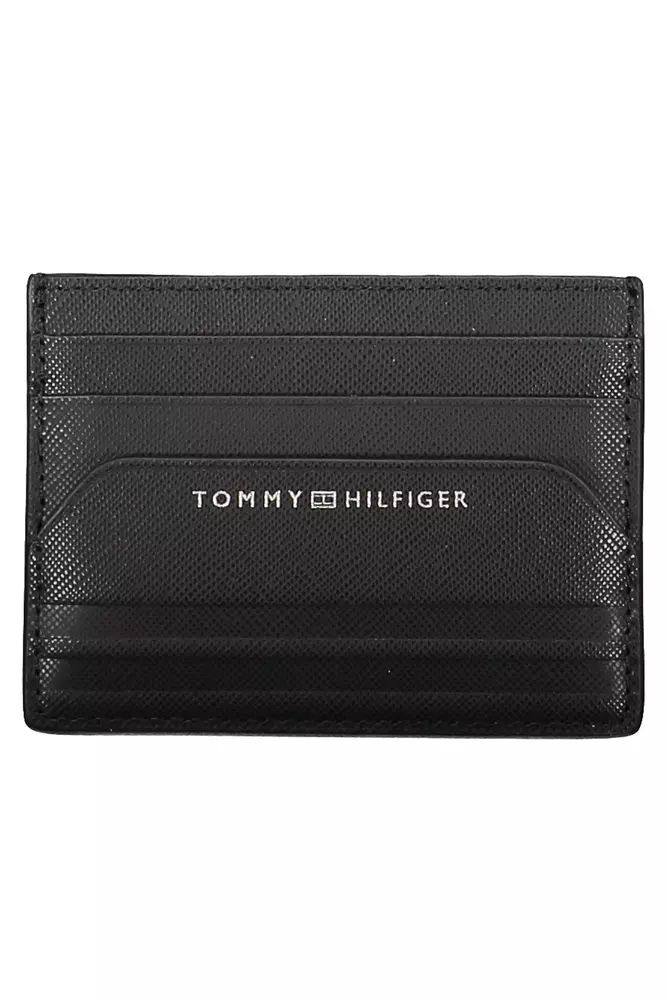 Tommy Hilfiger Black Leather Wallet