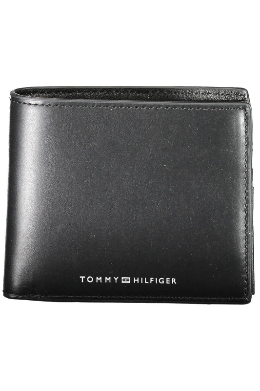 Tommy Hilfiger Black Leather Wallet