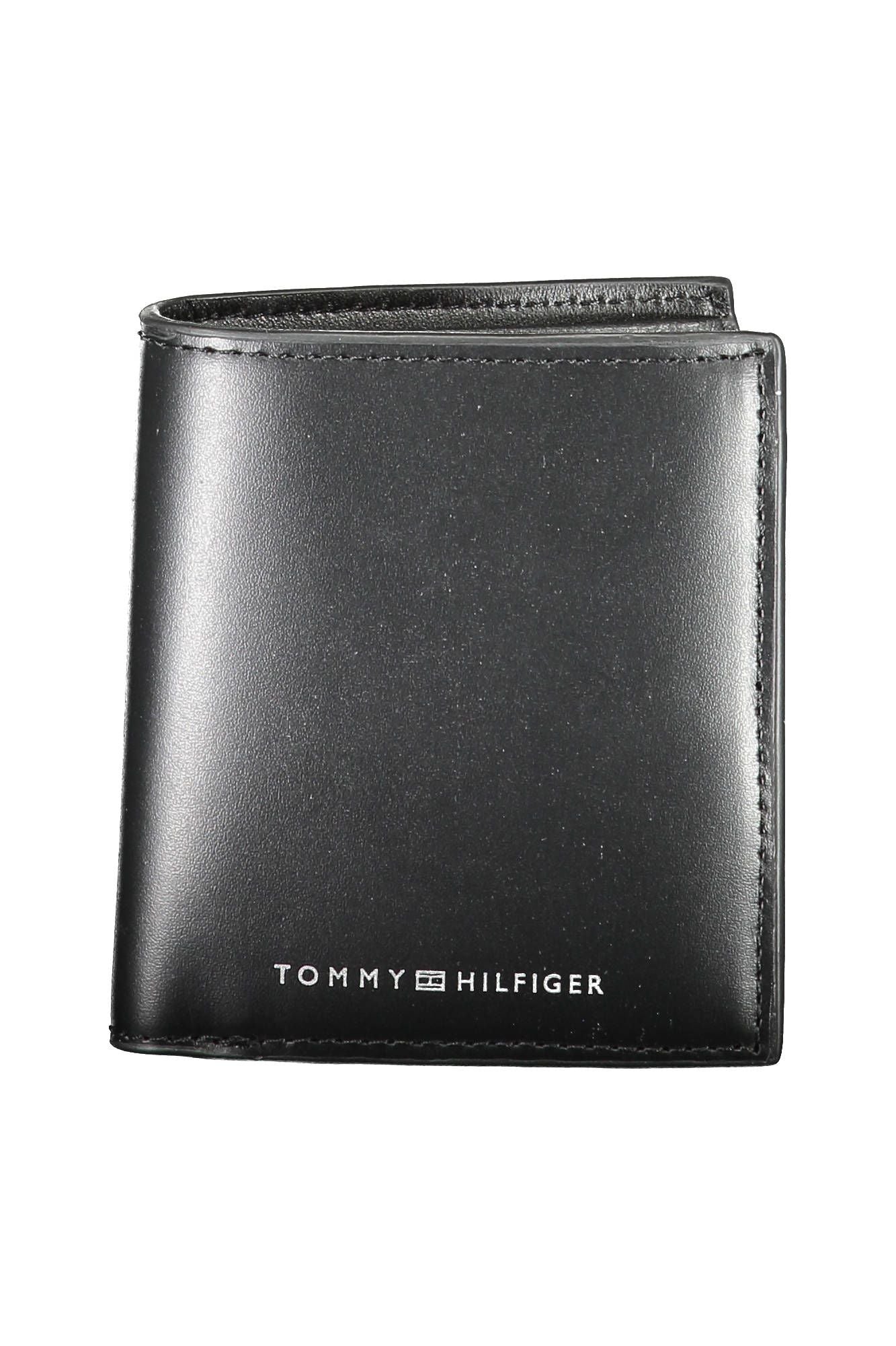 Tommy Hilfiger Black Leather Wallet