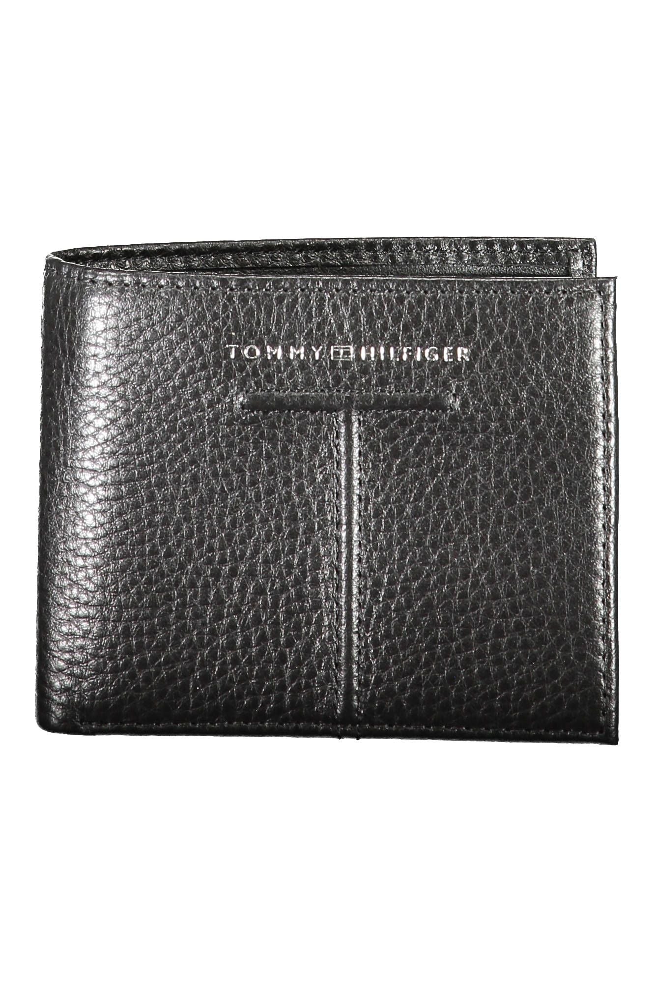 Tommy Hilfiger Black Leather Wallet