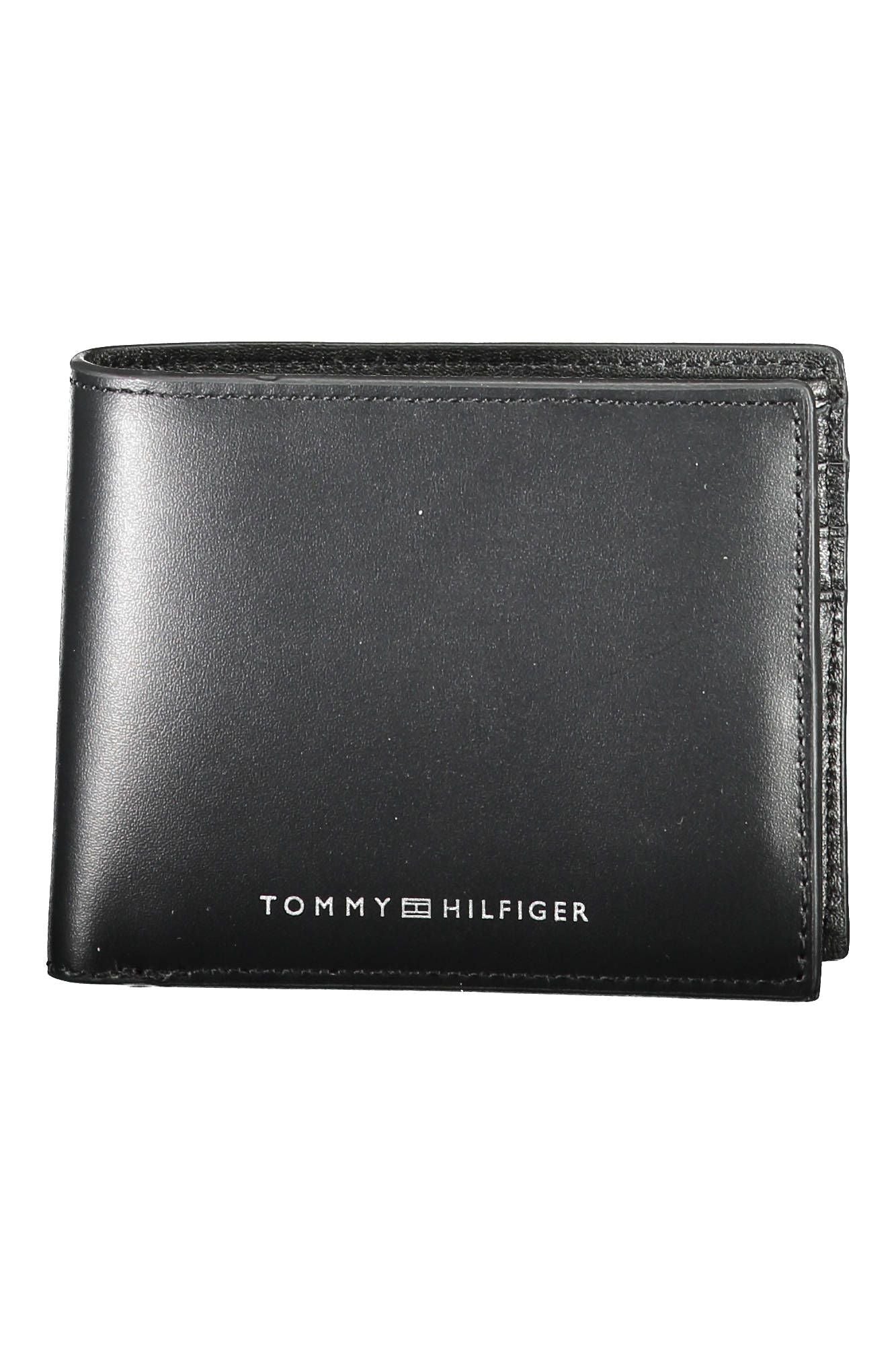 Tommy Hilfiger Black Leather Wallet