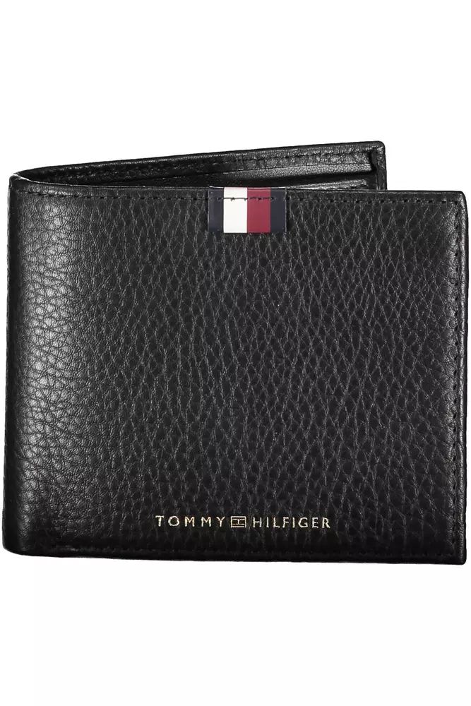 Tommy Hilfiger Black Leather Wallet