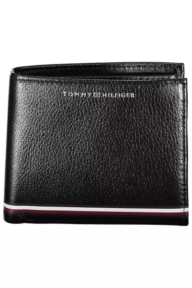 Tommy Hilfiger Black Leather Wallet