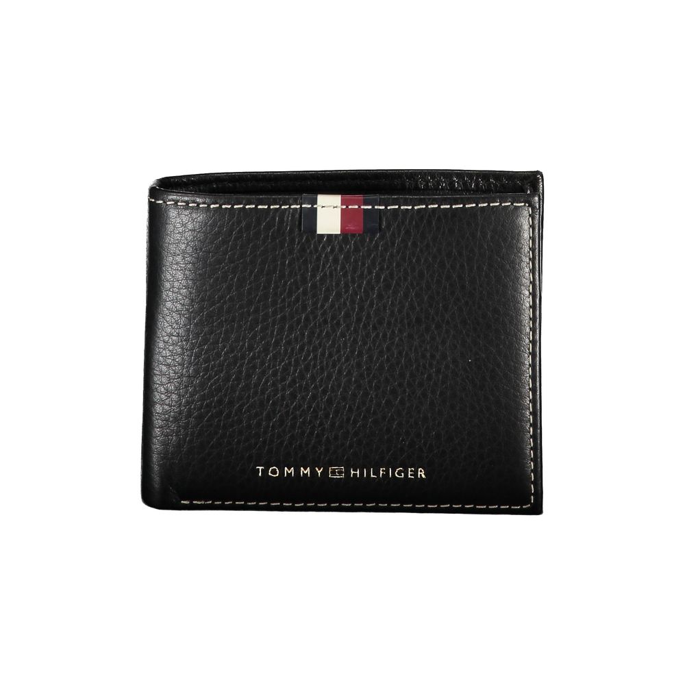 Tommy Hilfiger Black Leather Wallet