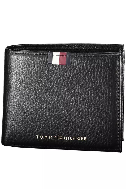 Tommy Hilfiger Black Leather Wallet