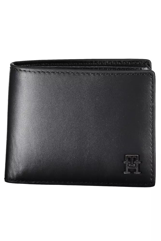 Tommy Hilfiger Black Leather Wallet