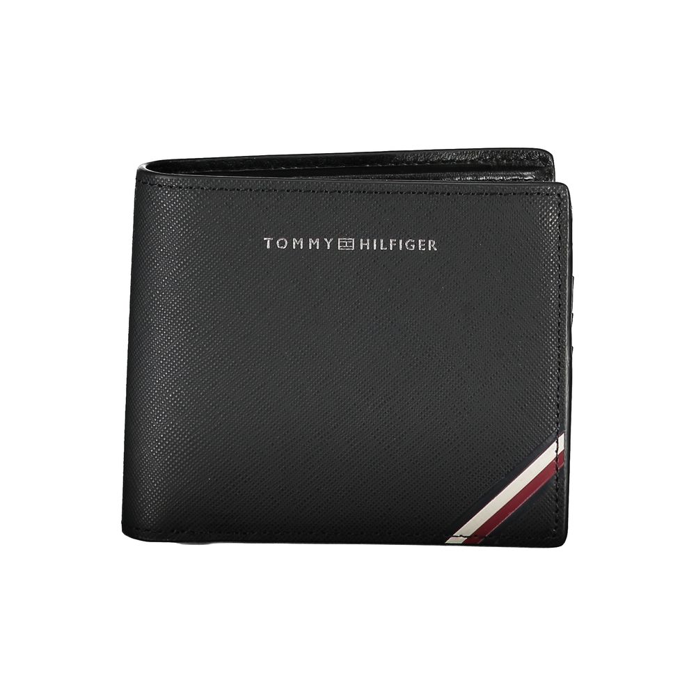 Tommy Hilfiger Black Leather Wallet